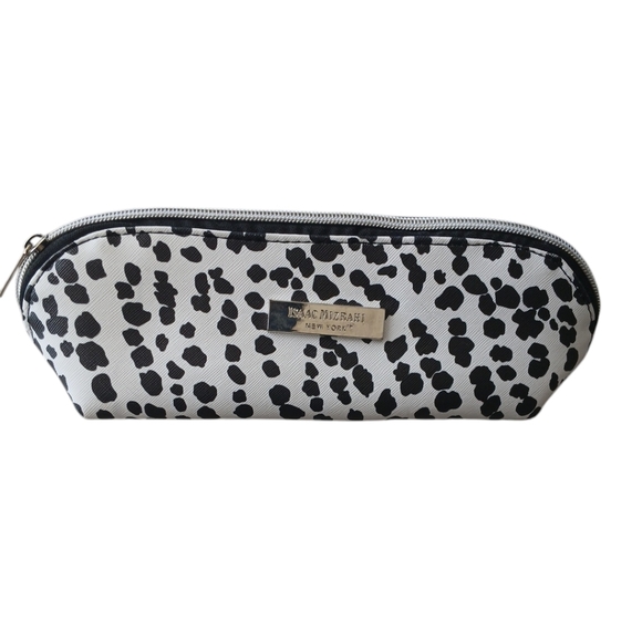 Isaac Mizrahi Handbags - Isaac Mizrahi Black and White Cosmetic Bag